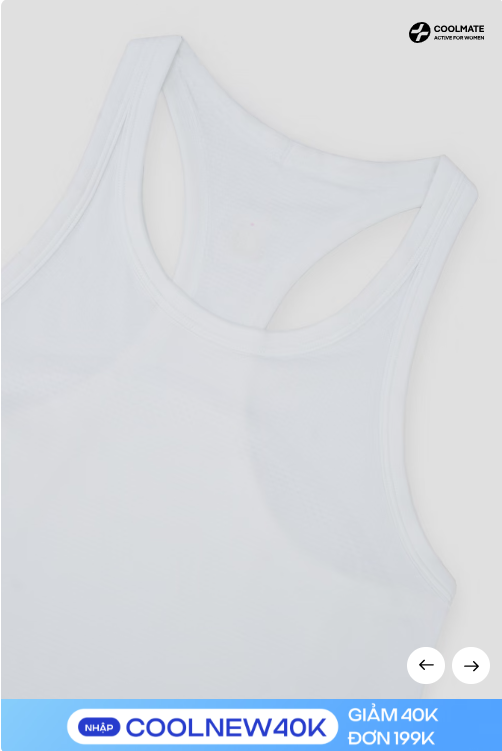 Tanktop Pickleball Exdry Seamless - Ảnh 2
