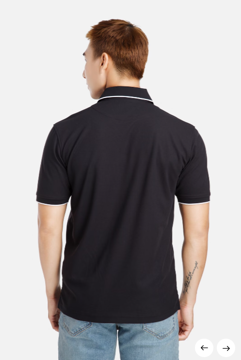 Polo nam phối mesh CoolBack - Ảnh 3